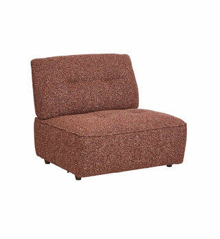 Roommate Sofa - 2 Piece Armless In Mulberry - Fenton & Fenton