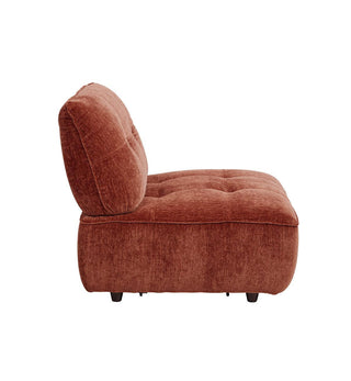 Roommate Sofa - Armless Chair in Cinnabar - Fenton & Fenton