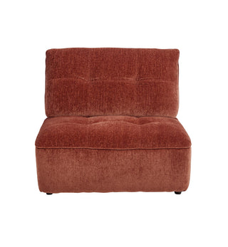 Roommate Sofa - Armless Chair in Cinnabar - Fenton & Fenton