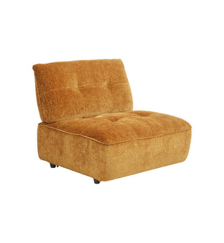 Roommate Sofa - Armless Chair in Honey