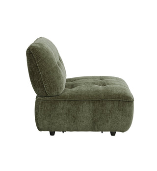Roommate Sofa - Armless Chair in Moss - Fenton & Fenton