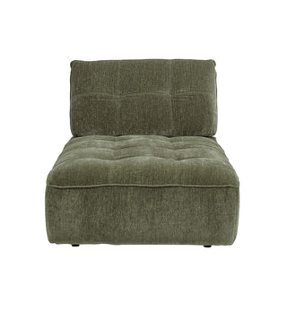 Roommate Sofa - Chaise in Moss - Fenton & Fenton