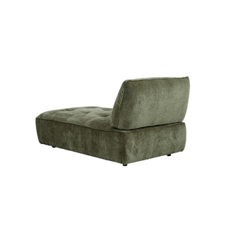 Roommate Sofa - Chaise in Moss - Fenton & Fenton