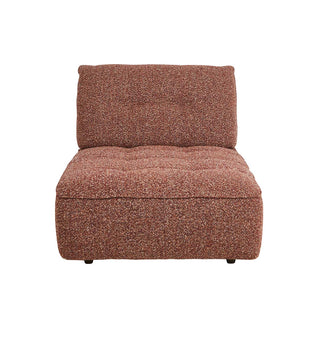 Roommate Sofa - Chaise In Mulberry - Fenton & Fenton