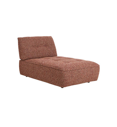 Roommate Sofa - Chaise In Mulberry