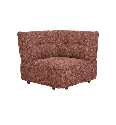 Roommate Sofa - Corner In Mulberry