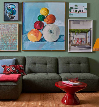 Roommate Fabric Swatch in Forest - Fenton & Fenton