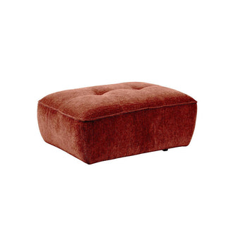 Roommate Sofa - Rectangle Ottoman in Cinnabar - Fenton & Fenton