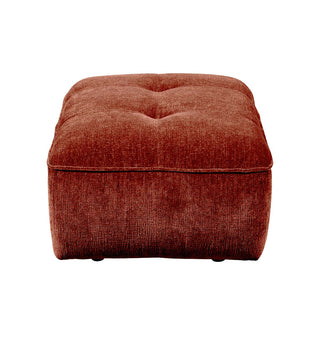 Roommate Sofa - Rectangle Ottoman in Cinnabar - Fenton & Fenton