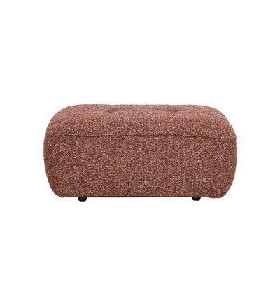 Roommate Sofa - Rectangle Ottoman In Mulberry