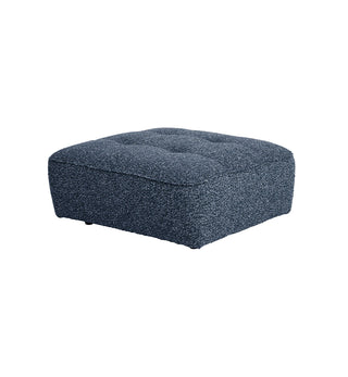 Roommate Sofa - Square Ottoman In Indigo - Fenton & Fenton