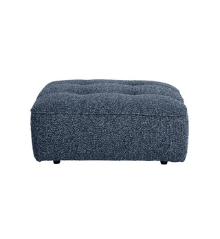 Roommate Sofa - Square Ottoman In Indigo - Fenton & Fenton