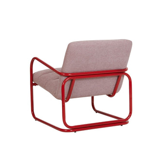 Roy Lounge Chair in Mauve - Fenton & Fenton