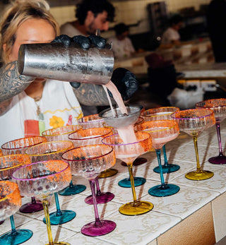 Salud Champagne Coupes - Multi Set Of 4 - Fenton & Fenton