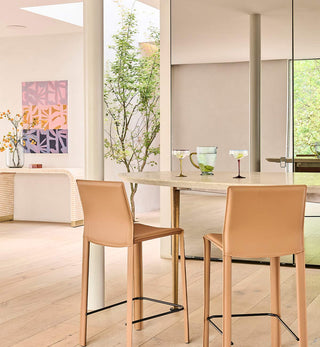 Buddy Bar Stool In Tan - Fenton & Fenton