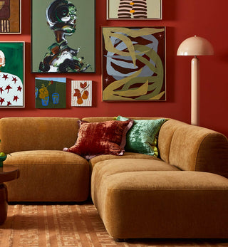 Scout Floor Lamp in Crema - Fenton & Fenton