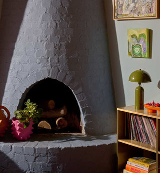 Scout Table Lamp in Pea Green - Fenton & Fenton