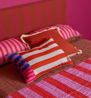 Siesta Cushion In Blush - Fenton & Fenton