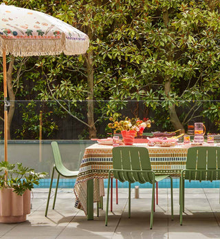 Slim Dining Chair in Moss - Fenton & Fenton