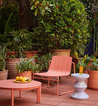 Slim Lounge Chair in Clay - Fenton & Fenton