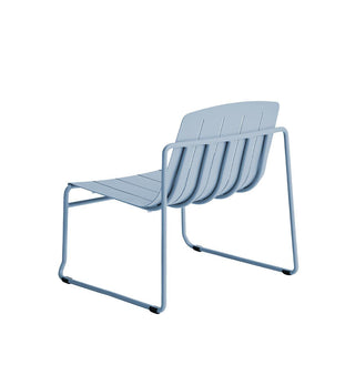 Slim Lounge Chair In Sea Mist - Fenton & Fenton