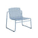Slim Lounge Chair In Sea Mist