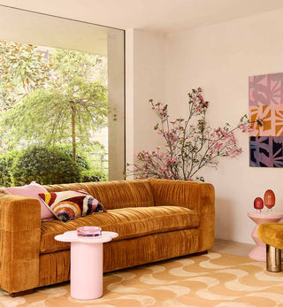 Slouch Sofa Fabric Swatch in Butterscotch - Fenton & Fenton