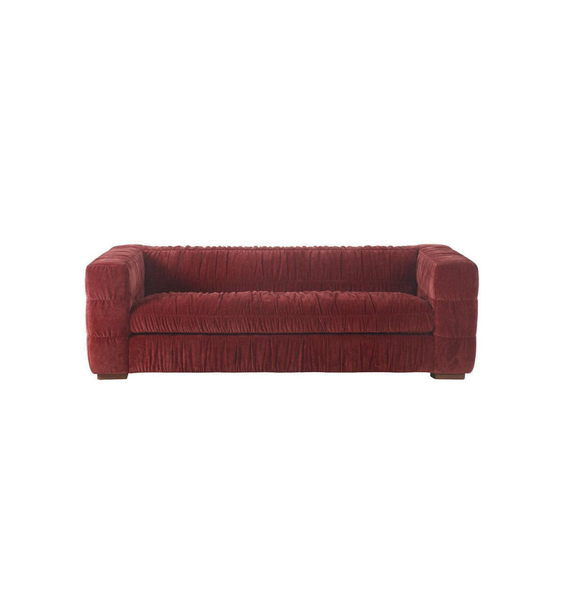 Slouch Sofa in Raspberry - Fenton & Fenton