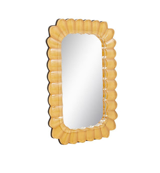 Sonny Wall Mirror In Tofu - Fenton & Fenton