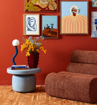 Spike Vase in Burgundy - Fenton & Fenton