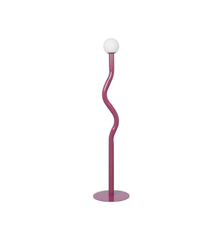 Squiggle Floor Lamp in Magenta - Fenton & Fenton