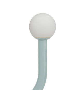 Squiggle Floor Lamp in Powder Blue - Fenton & Fenton
