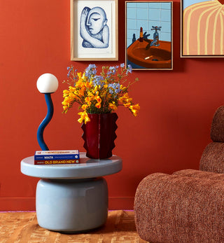 Squiggle Table Lamp - Cobalt - Fenton & Fenton