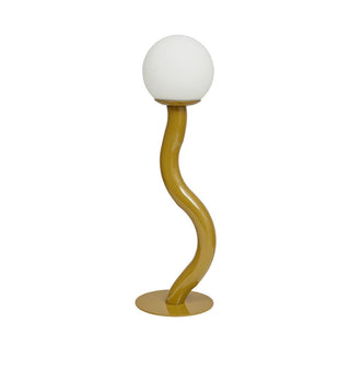 Squiggle Table Lamp - Golden Olive - Fenton & Fenton