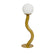 Squiggle Table Lamp in Golden Olive