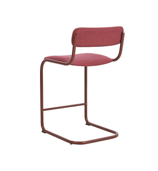 Strut Bar Stool in Garnet - Fenton & Fenton