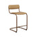 Strut Bar Stool in Mocha Leather
