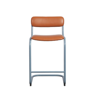 Strut Bar Stool in Powder Blue - Fenton & Fenton