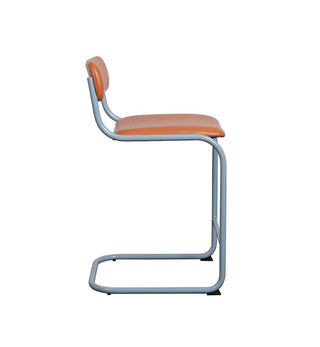 Strut Bar Stool in Powder Blue - Fenton & Fenton