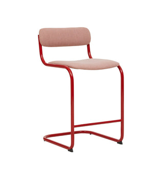 Strut Bar Stool in Rose - Fenton & Fenton