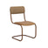 Strut Dining Chair In Mocha Leather
