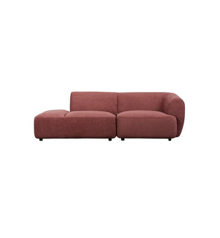 Sunday Sofa - 2 Seater - Open LHF End in Plum - Fenton & Fenton