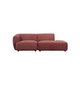 Sunday Sofa - 2 Seater - Open RHF End in Plum - Fenton & Fenton