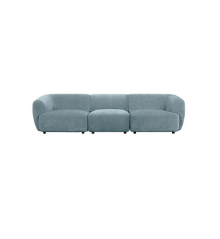 Sunday Sofa - 3 Seater in Powder Blue - Fenton & Fenton