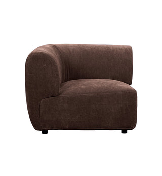 Sunday Sofa - 3 Seater with Corners in Espresso - Fenton & Fenton