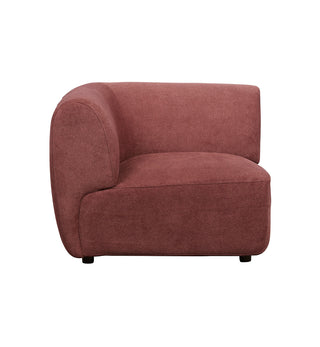Sunday Sofa - 3 Seater with Corners in Plum - Fenton & Fenton