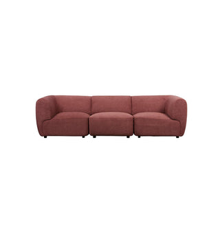 Sunday Sofa - 3 Seater with Corners in Plum - Fenton & Fenton