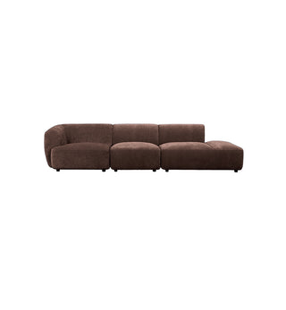 Sunday Sofa - 4 Seater RHF Open End in Espresso - Fenton & Fenton