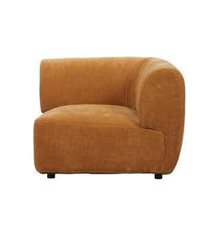 Sunday Sofa - 4 Piece with Open Ends - RHF in Whisky - Fenton & Fenton