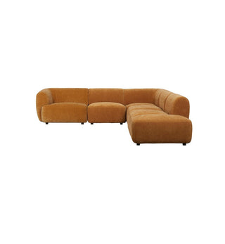 Sunday Sofa - 5 Piece L-shape RHF in Whisky - Fenton & Fenton